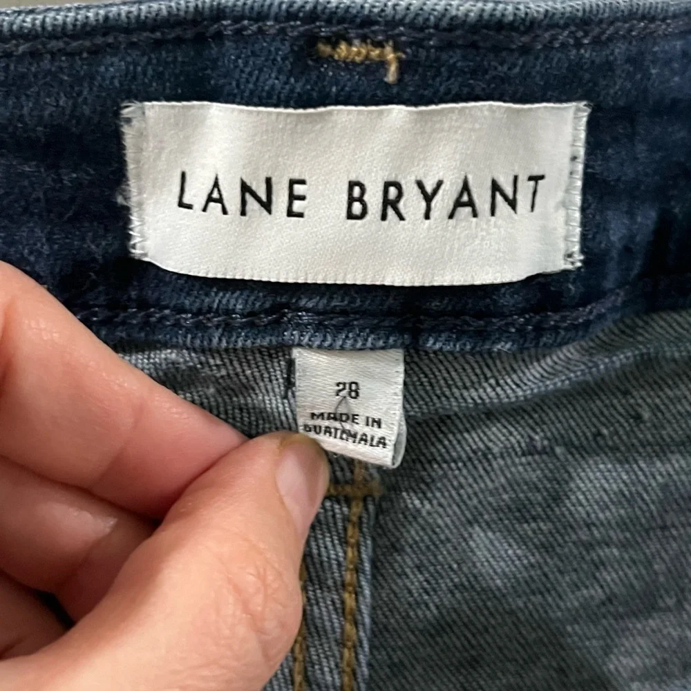 Lane Bryant Women's Distressed Jeans, size 28